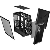 Corsair 3200D RS Black, Tower-Gehäuse schwarz, Tempered Glass 