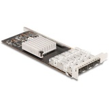 DeLOCK PCI Express x4 zu 4 x SFP Slot Gigabit LAN i350, LAN-Adapter 