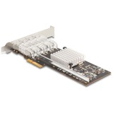 DeLOCK PCI Express x4 zu 4 x SFP Slot Gigabit LAN i350, LAN-Adapter 