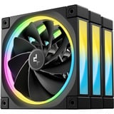 DeepCool FL12R, Gehäuselüfter schwarz, Reverse 3er Pack, 120 mm