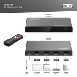 Digitus 4K HDMI Switch 3x1 