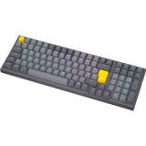 ENDORFY Celeris 1800, Gaming-Tastatur grau, DE-Layout, ENDORFY Yellow by Gateron