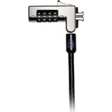 Kensington Slim KombiSchloss schwarz/silber, Standard