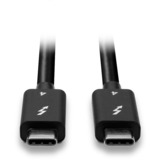 Lindy Thunderbolt 4 Kabel, 40 Gbit/s, passiv schwarz, 1 Meter