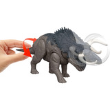 Mattel Jurassic World Wild Roar Nasutoceratops, Spielfigur 