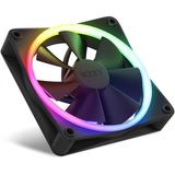 NZXT F120 RGB-Dreierpack 120x120x26, Gehäuselüfter schwarz, 3er Pack inkl. RGB & Fan Controller, 120 mm
