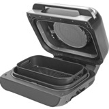 Ninja Foodi MAX Grill & Heißluftfritteuse AG551EU, Elektrogrill schwarz/grau, 2.460 Watt