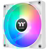 Thermaltake CT120 Reverse ARGB Sync PC Cooling Fan White, Gehäuselüfter weiß, 2er Pack, ohne Controller, Reverse, 120 mm