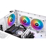 Thermaltake CT140 ARGB Sync PC Cooling Fan White, Gehäuselüfter weiß, 2er Pack