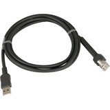 Zebra USB Verbindungskabel CBA-U21-S07ZBR schwarz, 2,1 Meter