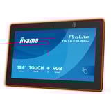 iiyama ProLite TW1625LASC-B3PNR, Public Display 34.4 cm (15.6 Zoll), schwarz (matt), Touchmonitor PC mit Android-Betriebssystem