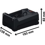 Bosch Professional Akku-Drehschlagschrauber Set GDX 18 Volt 285 Nm mit 2 Akkus 5,0 Ah und 31-teiligem Bit-Set in L-BOXX, Werkzeug-Set Boxed