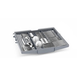 Bosch SMP4ECC72S Serie 4 , Spülmaschine edelstahl (dunkel)/schwarz, 60 cm, Home Connect