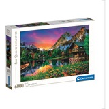 Clementoni High Quality Collection - See in den Alpen, Puzzle Teile: 6000