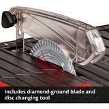 EINHELL Akku-Fliesenschneidmaschine TE-TC 18/115 Li - Solo, 18Volt, Fliesenschneider rot/schwarz, ohne Akku und Ladegerät