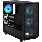 Fractal Design Meshify 2 Lite RGB Black TG Light Tint, Tower-Gehäuse schwarz