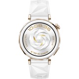 Huawei Watch GT5 PRO 42mm (Jana-B29F), Smartwatch weiß, Gehäuse aus Keramik, weißes Fluorelastomer-Armband