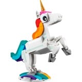 LEGO 31140 Creator 3-in-1 Magisches Einhorn, Konstruktionsspielzeug 