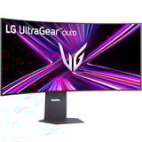 LG UltraGear 45GX950A-B OLED, Gaming-Monitor 113 cm (44.5 Zoll), dunkelgrau, WUHD, Curved, Dual Mode (330Hz/165Hz), 330Hz Panel