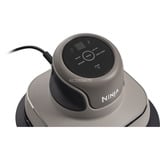 Ninja CRISPi 4-in-1 tragbare Glas-Heißluftfritteuse "Stone" grau/transparent, 1.700 Watt, 2 Körbe 1,4 und 3,8 Liter