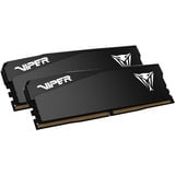 Patriot DIMM 64 GB DDR5-6400 (2x 32 GB) Dual-Kit, Arbeitsspeicher schwarz, VEU564G6432K, Viper Elite 5 Ultra, INTEL XMP, AMD EXPO