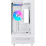 SilverStone Lucid 04, Tower-Gehäuse weiß, Tempered Glass x 2