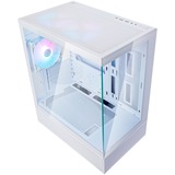 SilverStone Lucid 04, Tower-Gehäuse weiß, Tempered Glass x 2