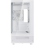 SilverStone Lucid 04, Tower-Gehäuse weiß, Tempered Glass x 2