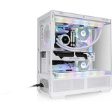 Thermaltake View 370 TG ARGB Snow White, Tower-Gehäuse weiß, Tempered Glass x 3