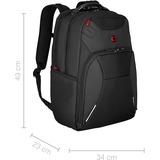 Wenger Cosmic , Rucksack schwarz, bis 43,2 cm (17")