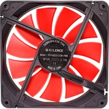 Xilence Performance C PWM Serie 140x140x25, Gehäuselüfter schwarz/rot, 140 mm