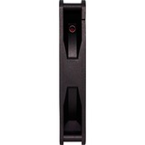 Xilence Performance C PWM Serie 140x140x25, Gehäuselüfter schwarz/rot, 140 mm