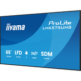 iiyama LH6575UHS-B2AG, Public Display schwarz (matt), UltraHD/4K, IPS, Lautsprecher, Daisy Chain