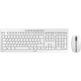 CHERRY STREAM DESKTOP RECHARGE, Desktop-Set weiß/grau, DE-Layout, Cherry SX-Scherentechnologie