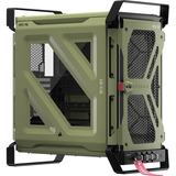 Corsair WARTHOG Airflow , Tower-Gehäuse olivgrün, Tempered Glass
