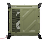 Corsair WARTHOG Airflow , Tower-Gehäuse olivgrün, Tempered Glass
