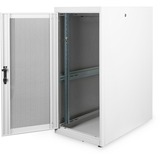 Digitus Serverschrank Dynamic Basic Serie - 600x1000 mm (BxT), IT-Schrank hellgrau, 26 Höheneinheiten