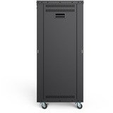 Digitus Universal 19-Zoll Equipment Rack mit Rollen, Rack, Server-Gehäuse schwarz, 21 Höheneinheiten