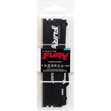 Kingston FURY DIMM 16 GB DDR5-6400, Arbeitsspeicher schwarz, KF564C32BBA-16, FURY Beast RGB, INTEL XMP