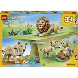 LEGO 31386 Creator 3-in-1 Wilde Tiere: Majestätischer Löwe, Konstruktionsspielzeug 