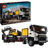 42175 Technic Volvo FMX LKW mit EC230 Electric Raupenbagger, Konstruktionsspielzeug