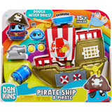 DohKins Pirate Ship Playset, Kneten