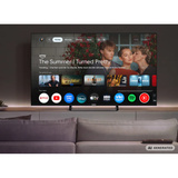 Medion LIFE MD 843701 Google TV, QLED-Fernseher 108 cm (43 Zoll), schwarz, UltraHD/4K, Triple Tuner, Chromecast built-in