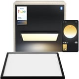 Philips Hue Hue White Ambiance Aurelle Quadratische Panelleuchte, LED-Leuchte schwarz