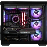 Thermaltake FTW RTX 5070 Ti Black, Gaming-PC schwarz/transparent, Windows 11 Home