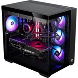 Thermaltake FTW RTX 5070 Ti Black, Gaming-PC schwarz/transparent, Windows 11 Home
