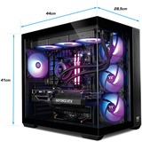 Thermaltake FTW RTX 5070 Ti Black, Gaming-PC schwarz/transparent, Windows 11 Home