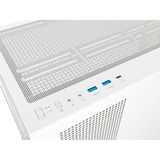 Thermaltake View 270 Plus WS ARGB , Tower-Gehäuse weiß/holz, Tempered Glass x 2, Holz-Struktur