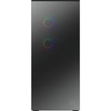 ARCTIC Xtender Mirrow Black Design, Tower-Gehäuse schwarz, Tempered Glass x 2 (verspiegelt)
