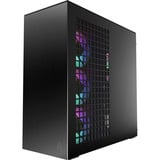 ARCTIC Xtender Mirrow Black Design, Tower-Gehäuse schwarz, Tempered Glass x 2 (verspiegelt)